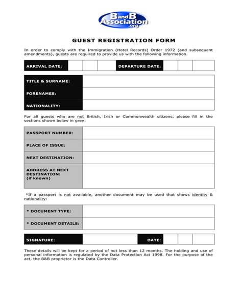 Guest Registration .